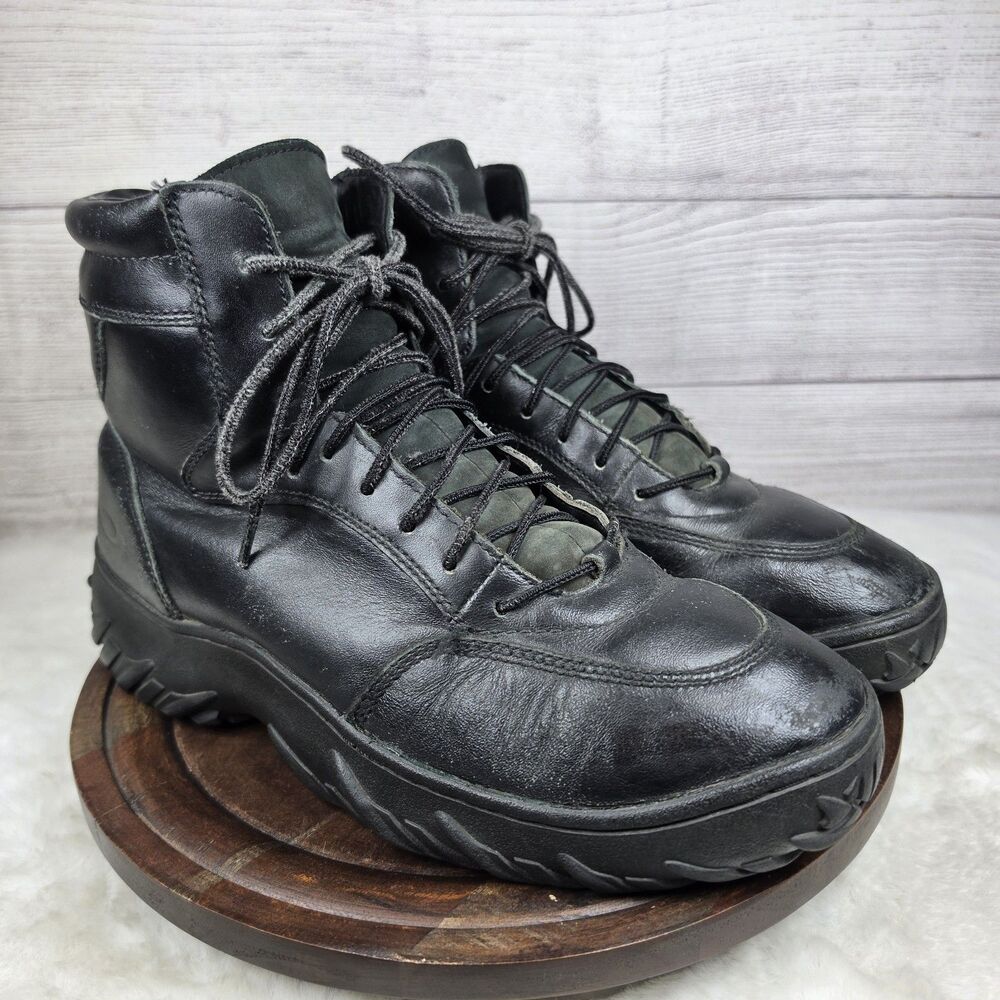 VTG OAKLEY SI Assault 6” Y2K Mens Leather Boots Sz 11 Elite Tactical Vibram RARE